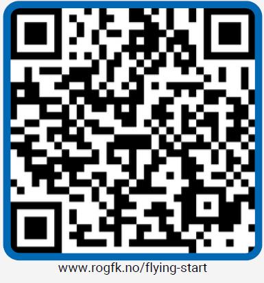 QR-kode til flying start - Klikk for stort bilde